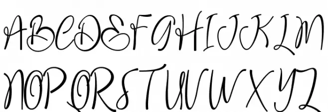 Christmas Delight - Personal Us Schriftart Groß