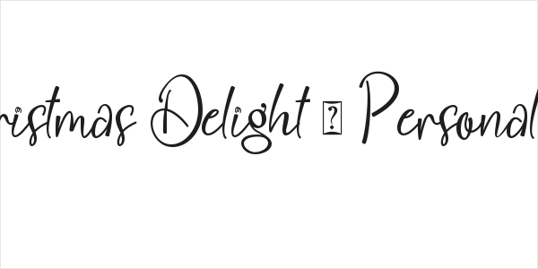 Christmas Delight - Personal Us Logo