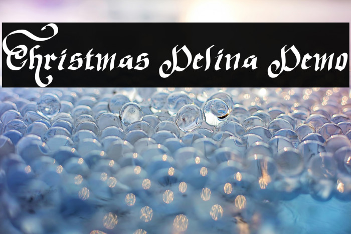 Christmas Delina Demo Example 1