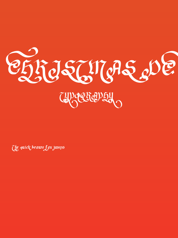 Christmas Delina Demo Poster