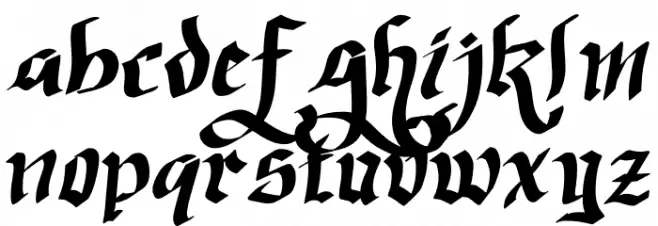 Christmas Delina Demo Font LOWERCASE