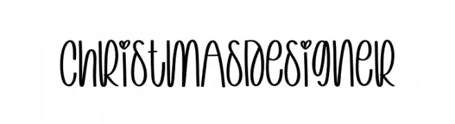 Christmas Designer  font caratteri gratis