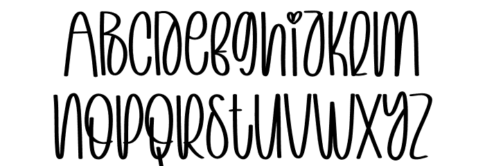 Christmas Designer Font UPPERCASE