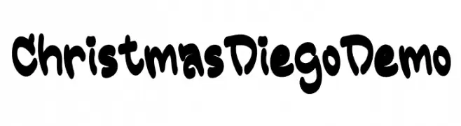 Christmas Diego Demo font caratteri gratis