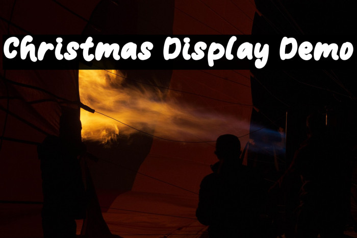 Christmas Display Demo Example 2