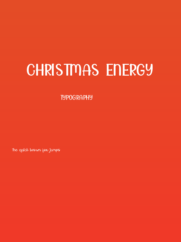 Christmas Energy Poster