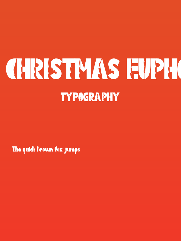 Christmas Euphoria Poster