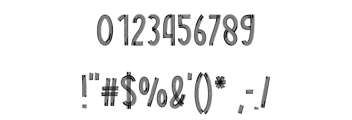 Christmas Eve Bells Font OTHER CHARS