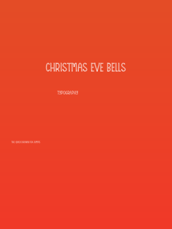 Christmas Eve Bells Poster
