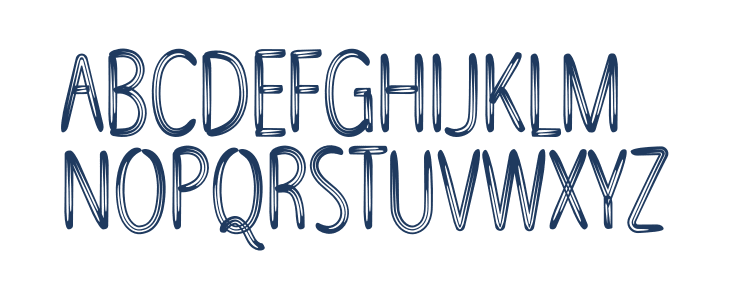 Christmas Evernight Uppercase