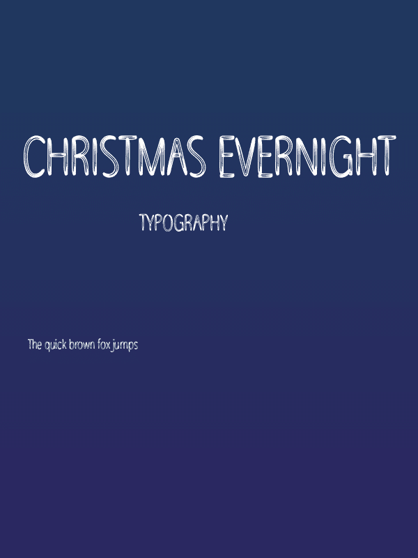 Christmas Evernight Poster