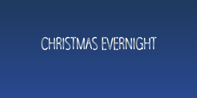 Christmas Evernight Social Header