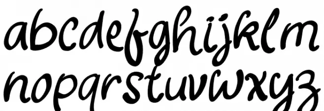 Christmas Everyday Regular Font Litere mici