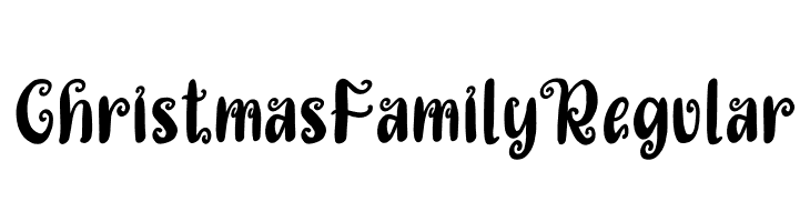 Christmas Family Regular  免费字体下载