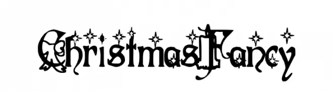 Christmas Fancy  font caratteri gratis