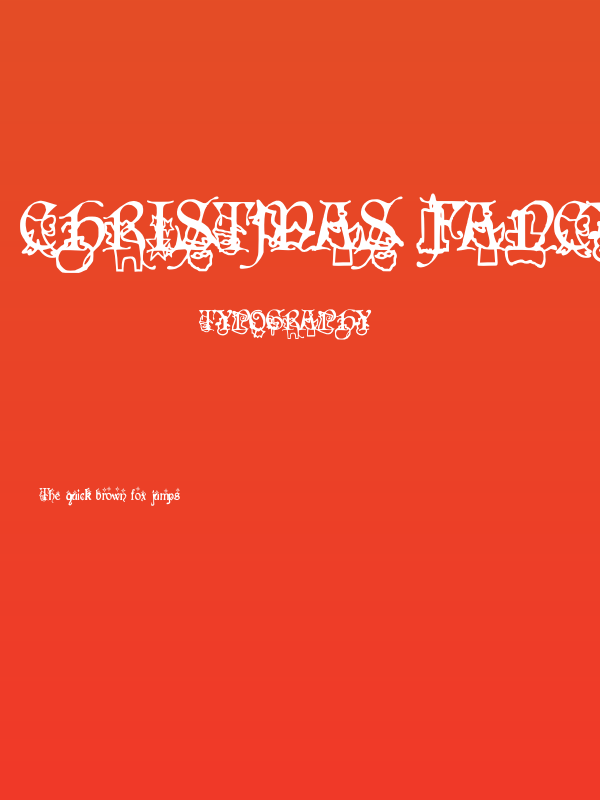 Christmas Fancy Poster