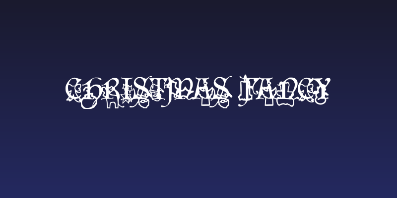 Christmas Fancy Social Header