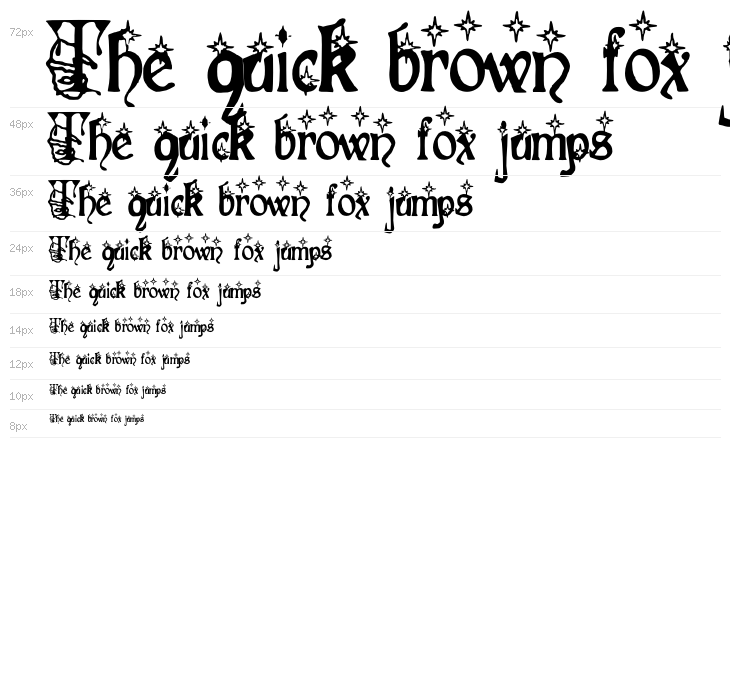 Christmas Fancy Waterfall