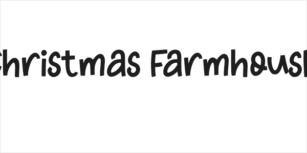 Christmas Farmhouse Logo