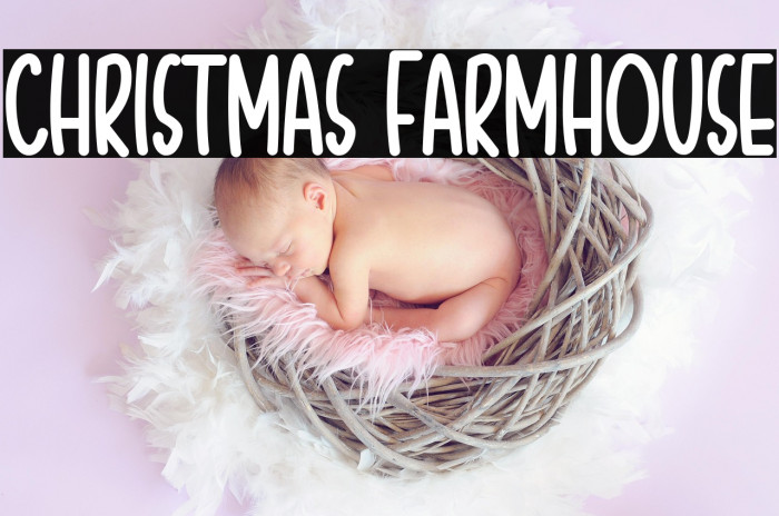 Christmas Farmhouse Example 2