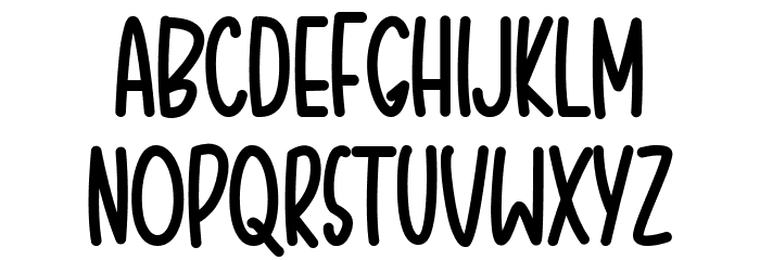 Christmas Farmhouse Font LOWERCASE
