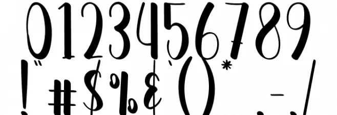 Christmas Featuring Font OTHER CHARS