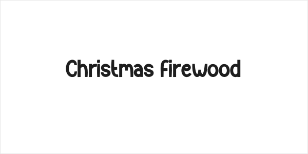 Christmas Firewood Logo