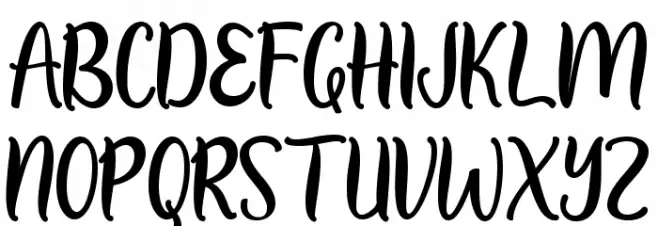 Christmas Friday Font OTHER CHARS