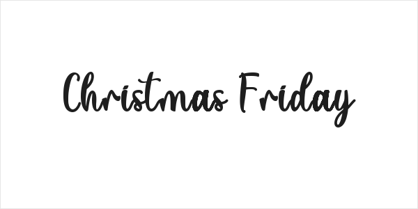 Christmas Friday Logo