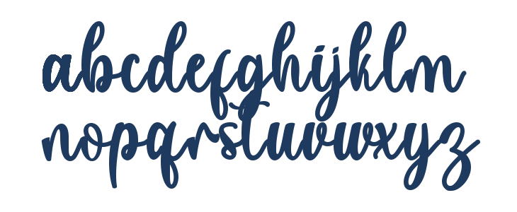 Christmas Friday Lowercase