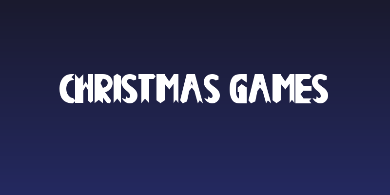 Christmas Games Social Header