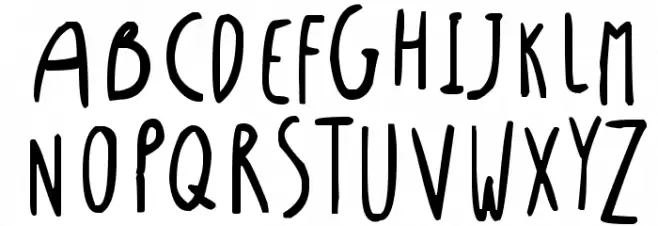 Christmas Gift Schriftart Groß