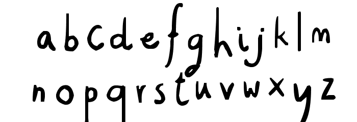 Christmas Gift Font LOWERCASE