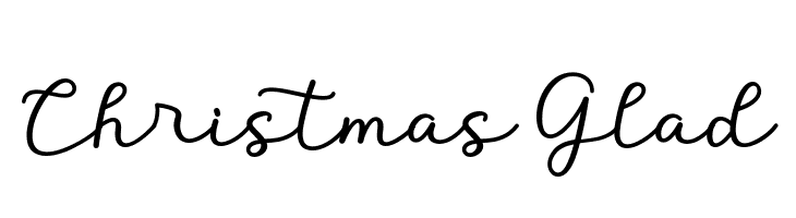 Christmas Glad  font caratteri gratis