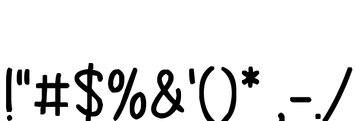 Christmas Gladness Font OTHER CHARS