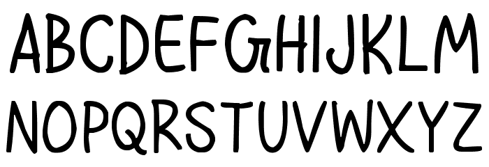 Christmas Gladness Font UPPERCASE