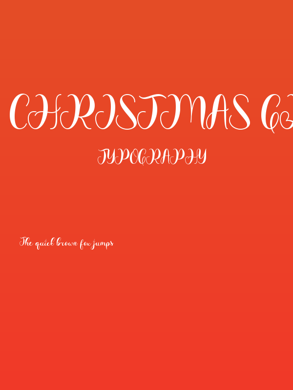 Christmas Glitter - Personal Us Poster