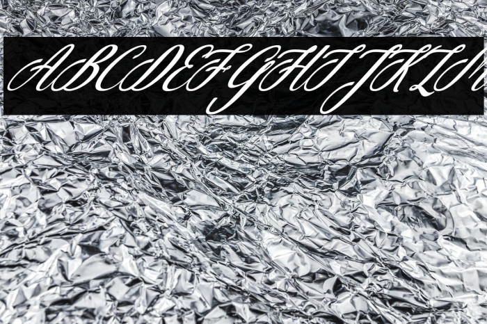 Christmas Glooves Italic Example 2