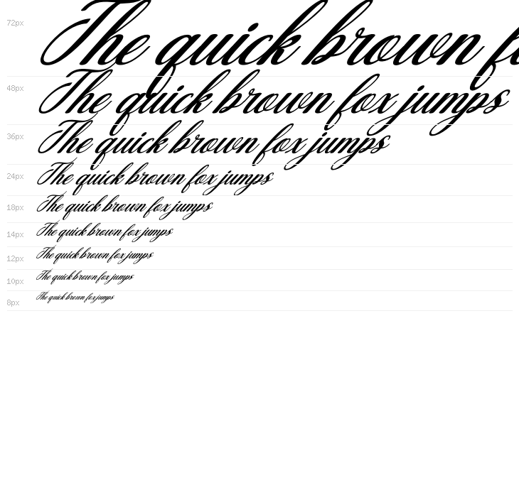 Christmas Glooves Italic Waterfall