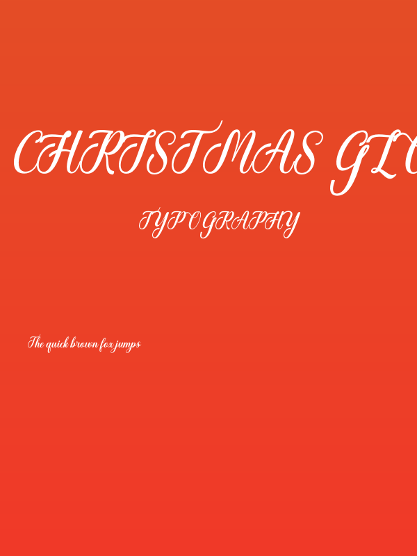 Christmas Glooves Poster