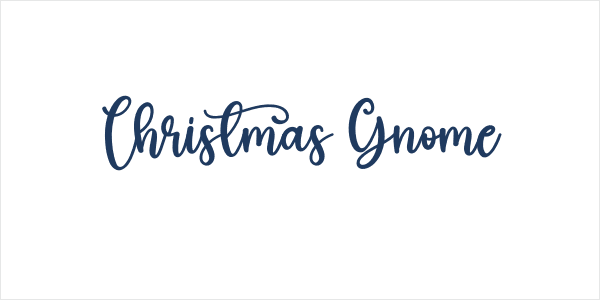 Christmas Gnome Logo