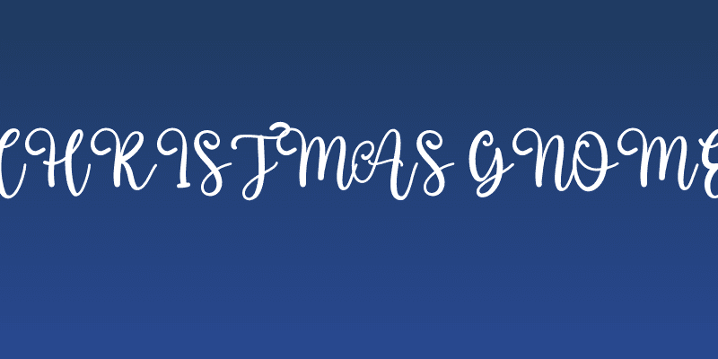 Christmas Gnome Social Header