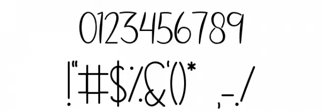 Christmas Goodwill Font OTHER CHARS