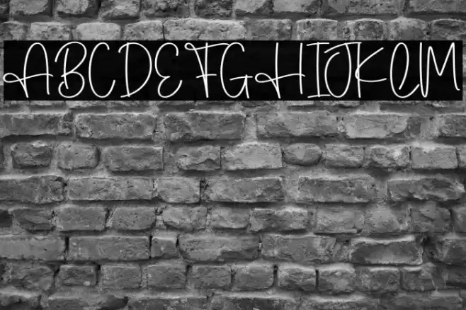 Christmas Greetings फ़ॉन्ट examples