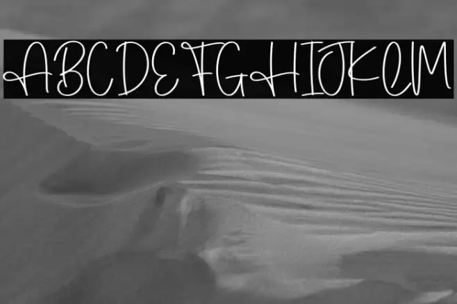 Christmas Greetings फ़ॉन्ट examples