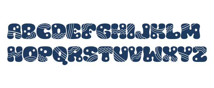 Christmas Grooves Uppercase