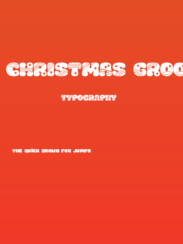 Christmas Grooves Poster