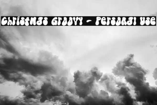 Christmas Groovy - Personal Use Polices examples