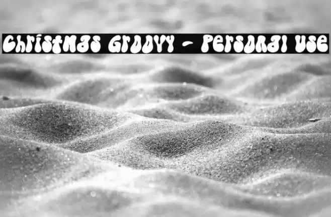 Christmas Groovy - Personal Use Polices examples