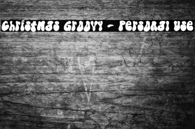 Christmas Groovy - Personal Use Polices examples